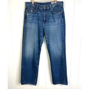 rag & bone Dre Low-Rise Slim Boyfriend Jeans Blake/Medium‎ Wash NWOT Size 32